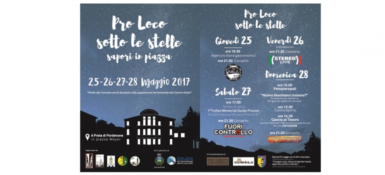 2017 Pro Loco sotto le Stelle  – 2° edizione 
